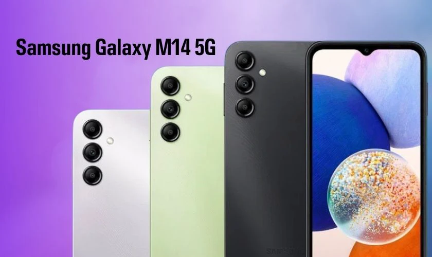 Samsung M14 5G là dòng máy nổi bật trong nhóm máy dùng chip Exynos 1330