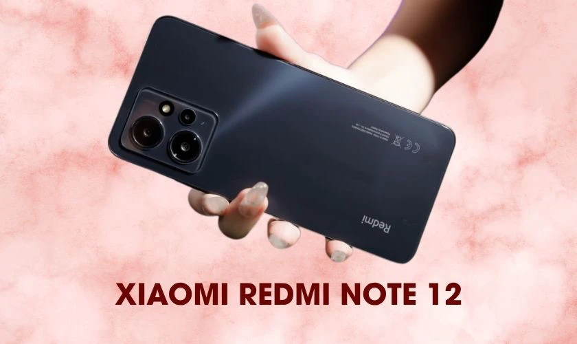 Xiaomi Redmi Note 12 sở hữu màn hình AMOLED 6.67 inch hiển thị sắc nét