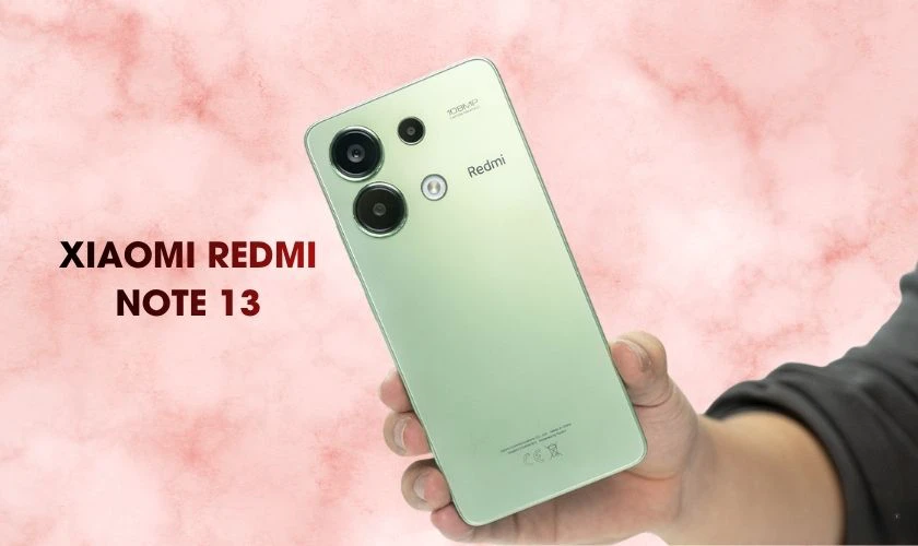 Xiaomi Redmi Note 13 nổi bật với camera chính 108MP