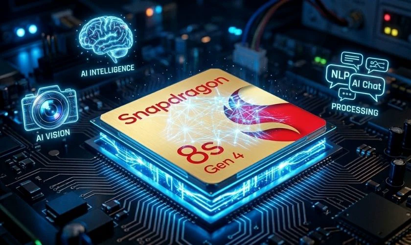NPU Hexagon trên Snapdragon 8s Gen 4 là một cuộc cách mạng về trí tuệ nhân tạo