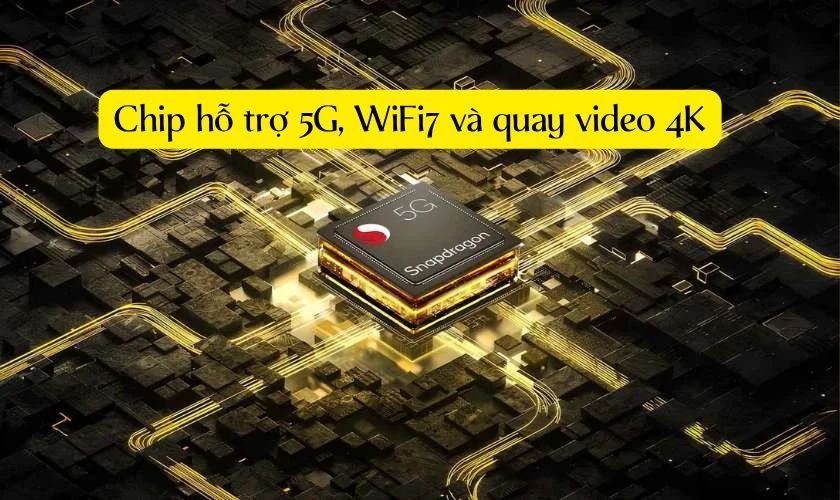 Snapdragon 8s Gen 4 sở hữu khả năng kết nối mạng cực nhanh và ổn định