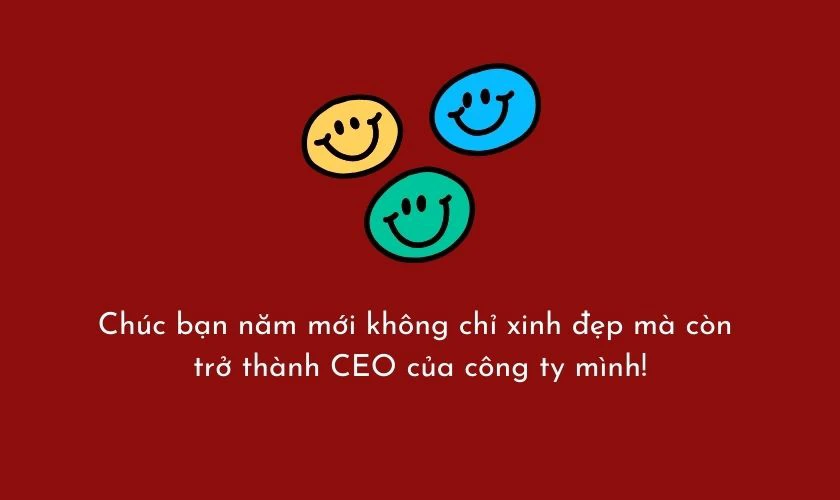 Những lời chúc năm mới hài hước