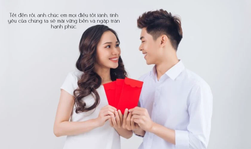 Những lời chúc Tết người yêu nữ ngọt ngào