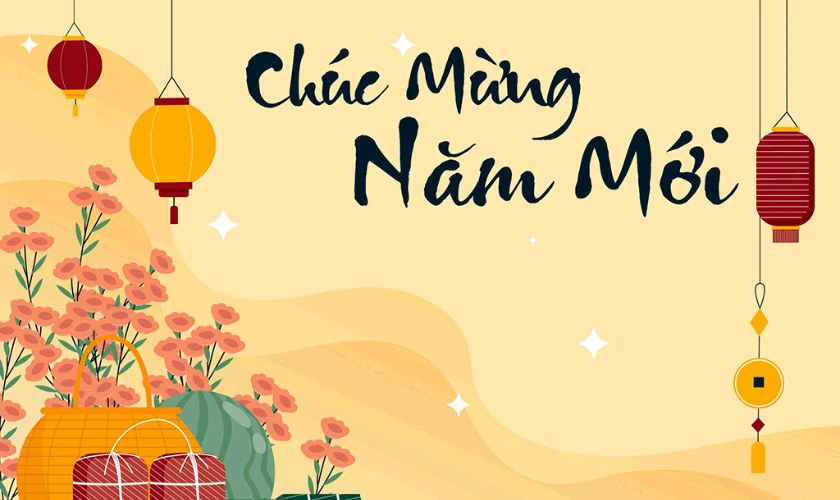 Mẫu ảnh chúc tết