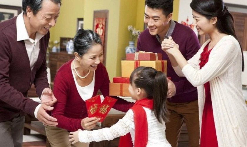 Vè chúc Tết ông bà