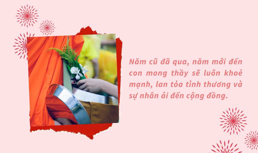 C&acirc;u ch&uacute;c tết sư thầy xu&acirc;n Gi&aacute;p Th&igrave;n