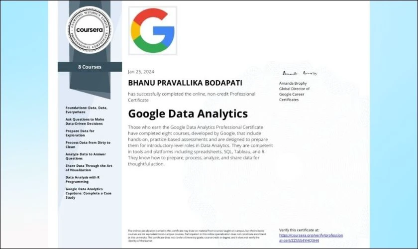Chứng chỉ Google miễn phí cho học sinh, sinh viên