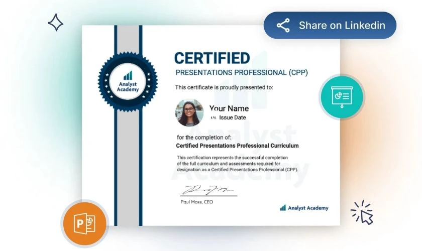 Chứng chỉ Presentation Skills với PowerPoint