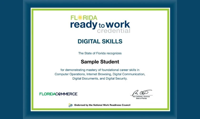 Chứng chỉ Digital Office Skills