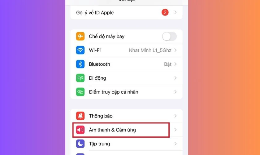 Tùy chỉnh âm lượng, tăng âm khi chuông báo thức iPhone bị kêu nhỏ