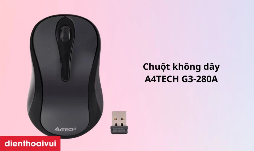 Chuột kh&ocirc;ng d&acirc;y A4TECH G3-280A