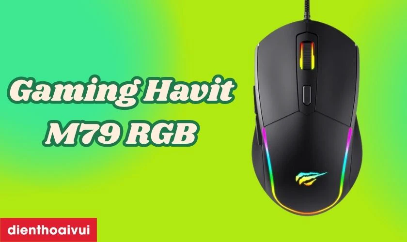 Chuột c&oacute; d&acirc;y Gaming Havit M79 RGB