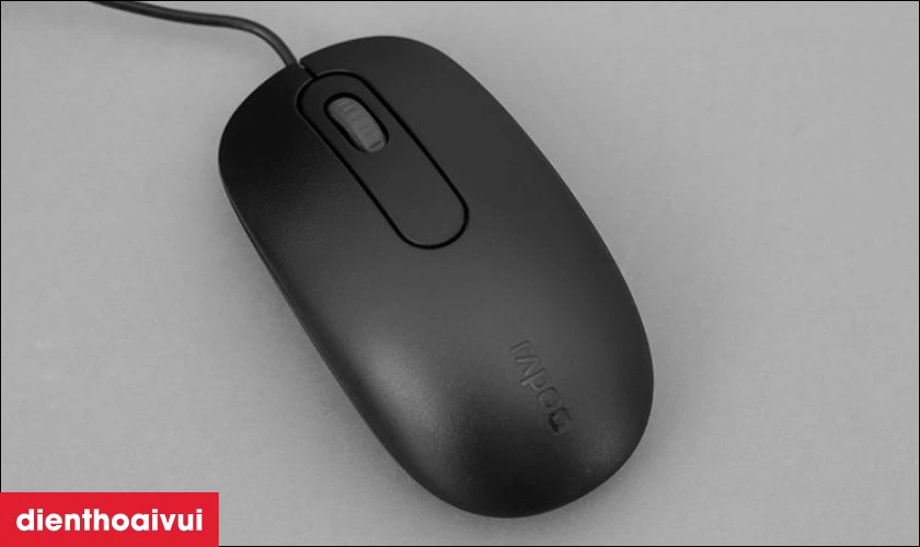 Rapoo N200-Đen sở hữu thiết kế tối giản, sang trọng