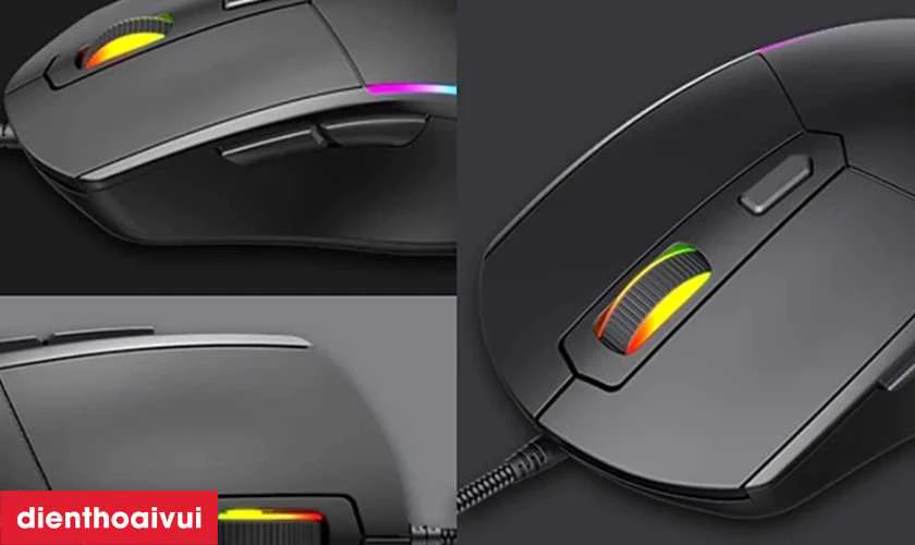 Điểm nổi bật của chuột c&oacute; d&acirc;y gaming Havit M79 RGB