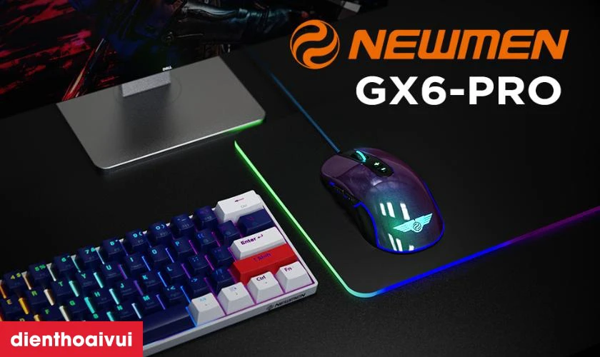 Đặc điểm nổi bật của chuột Gaming c&oacute; d&acirc;y Newmen GX6