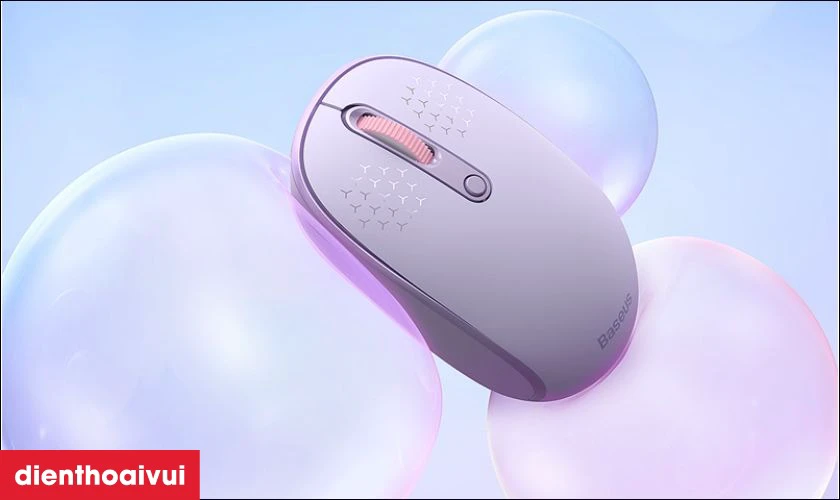 Baseus F01B - Chuột kh&ocirc;ng d&acirc;y hiệu suất ổn định, gi&aacute; tốt n&ecirc;n mua