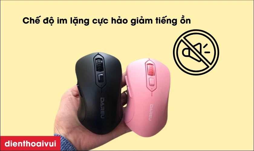 Chế độ im lặng cực hảo c&ugrave;ng độ ph&acirc;n giải cao