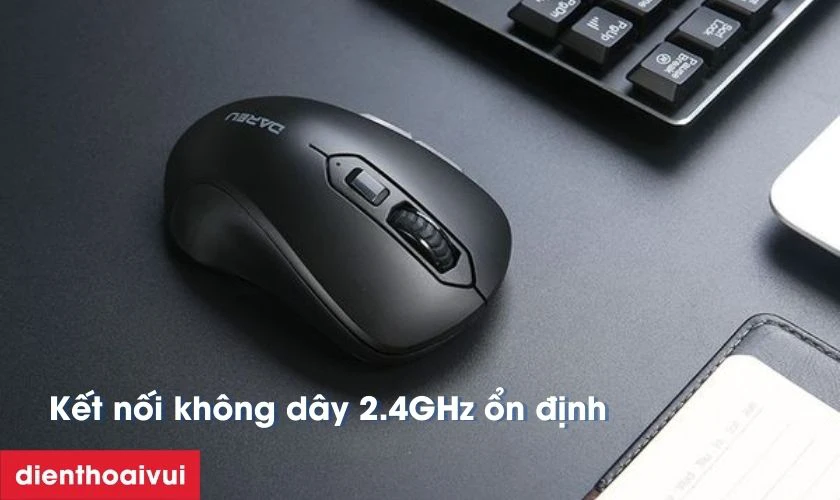 Kết nối kh&ocirc;ng d&acirc;y 2.4GHz ổn định