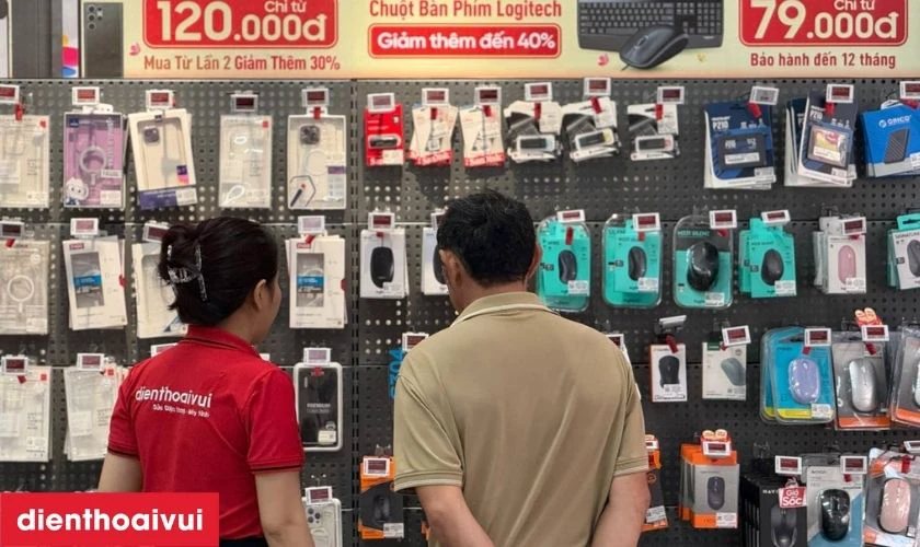 Mua chuột kh&ocirc;ng d&acirc;y Dareu LM115G ch&iacute;nh h&atilde;ng tại Điện Thoại Vui