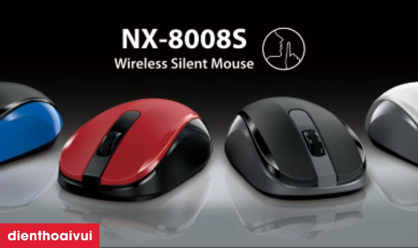 Đặc điểm của chuột kh&ocirc;ng d&acirc;y Genius NX-8008S Silent