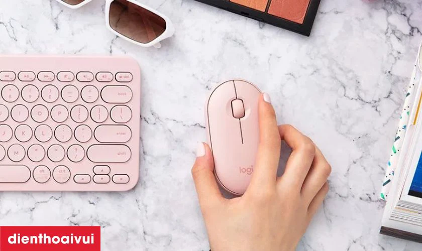 Hoạt động nhấp, cuộn của chuột y&ecirc;n tĩnh