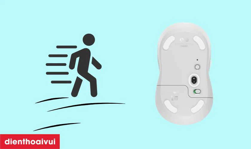 Cảm biến quang học 4000 DPI