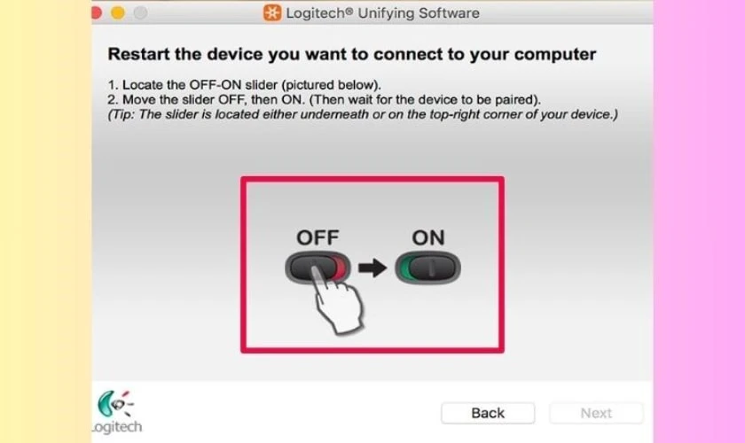 C&aacute;ch kết nối chuột kh&ocirc;ng d&acirc;y mất đầu USB đối với chuột Logitech hiệu quả