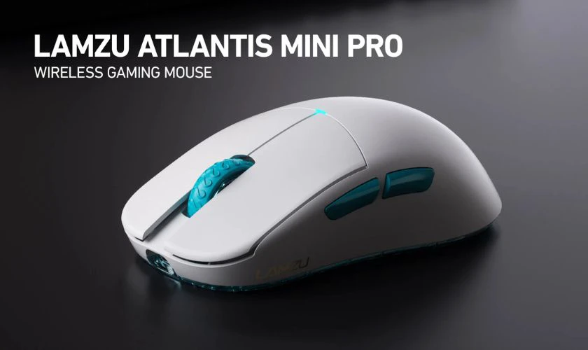 Lamzu Atlantis Mini Pro l&agrave; chuột kh&ocirc;ng d&acirc;y tốt nhiều người chọn mua