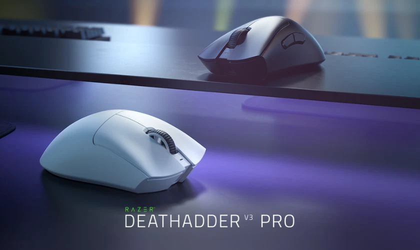 Razer DeathAdder V3 Pro Wireless - TOP chuột kh&ocirc;ng d&acirc;y tốt đ&aacute;ng mua nhất