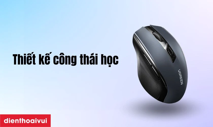 Đặc điểm của chuột kh&ocirc;ng d&acirc;y Ugreen Silent MU006