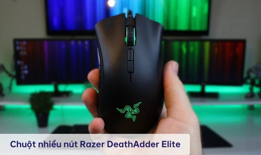 Razer DeathAdder Elite - TOP chuột nhiều n&uacute;t n&ecirc;n mua
