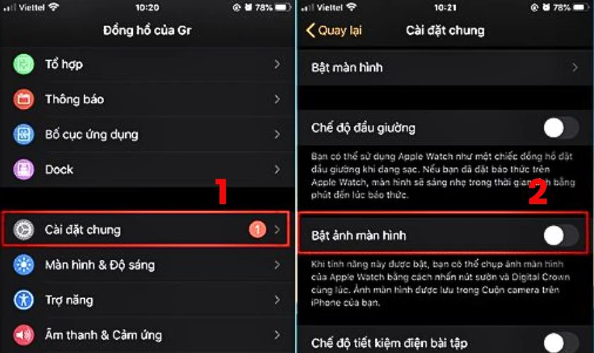 Cách vô hiệu hóa chức năng chụp màn hình trên Apple Watch