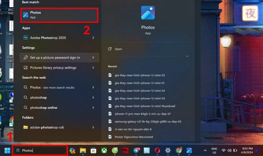 C&aacute;ch sao ch&eacute;p ảnh từ iPhone sang m&aacute;y t&iacute;nh bằng Windows Photos