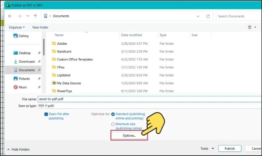 Đặt tên file và chọn nơi lưu