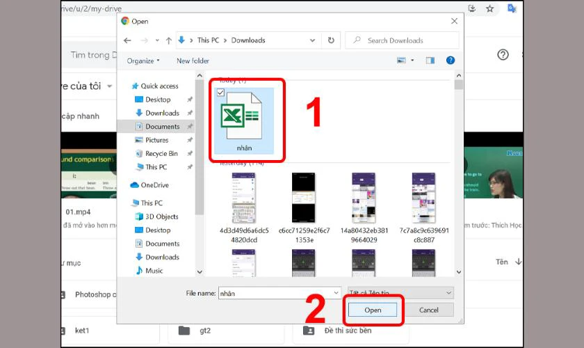 Chuyển file Excel sang PDF online trên Google Drive nhanh chóng