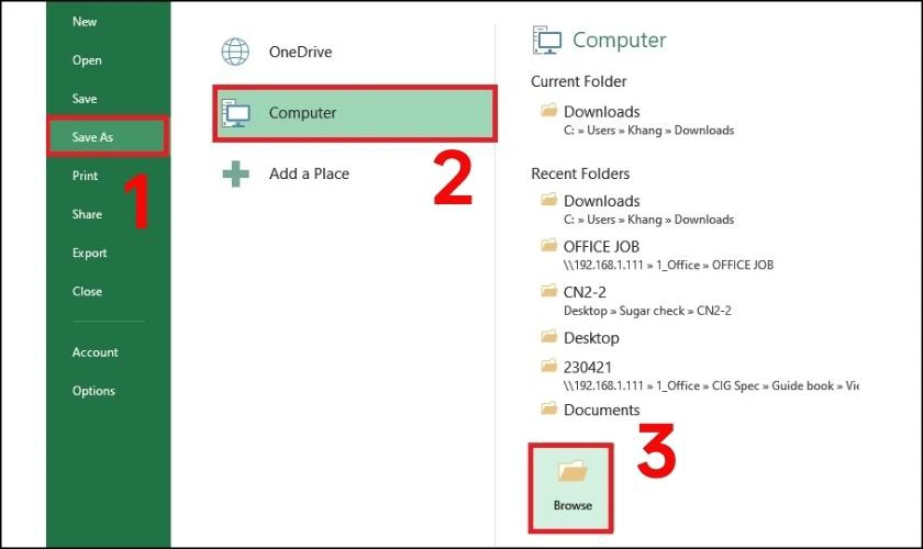 Chuyển file Excel sang PDF nhanh chóng