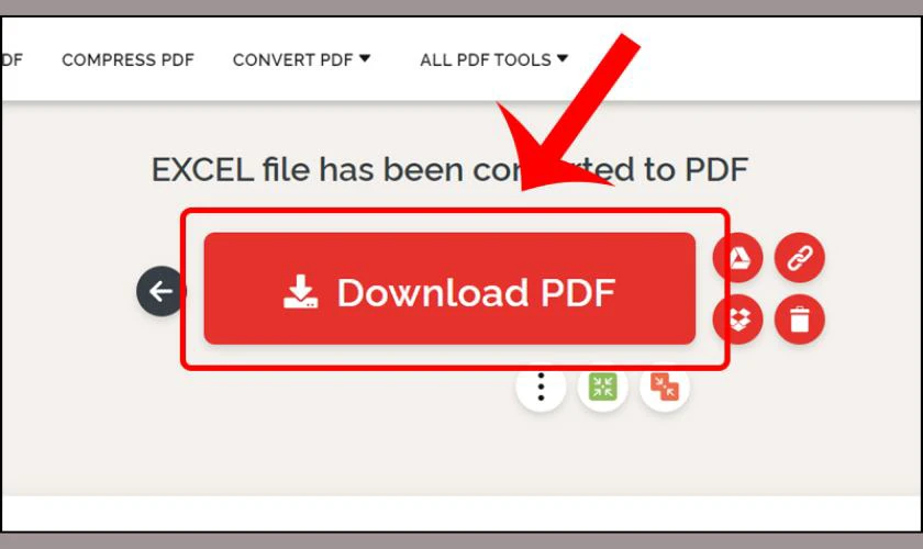 Tải file về máy hoặc lưu lên Google Drive