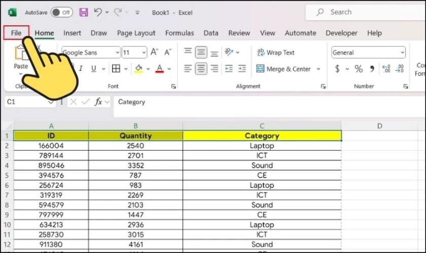 Cách chuyển tất cả các sheet trong Excel sang PDF