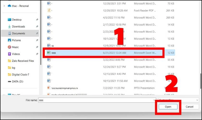 Tải tệp l&ecirc;n để chuyển file Excel sang Word bằng Small PDF