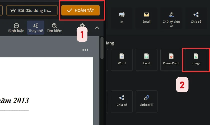 Chuyển file PDF sang hình ảnh online với PDF to Image hiệu quả
