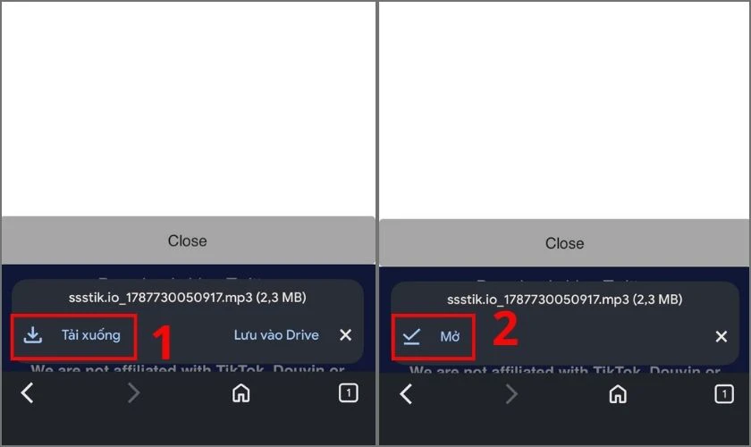 Bạn tiếp tục chọn Tải xuống