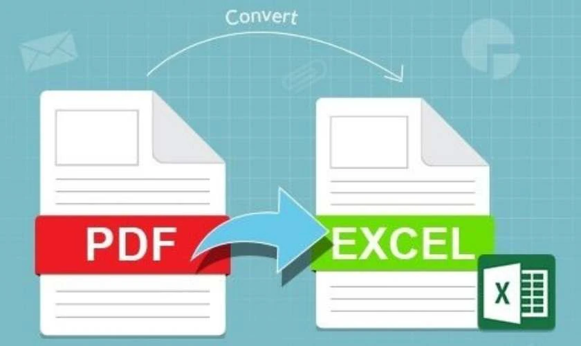 Lưu &yacute; khi chuyển PDF sang Excel
