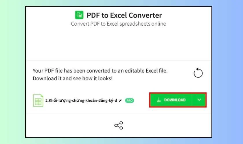 Chuyển PDF sang Excel bằng Smallpdf hiệu quả