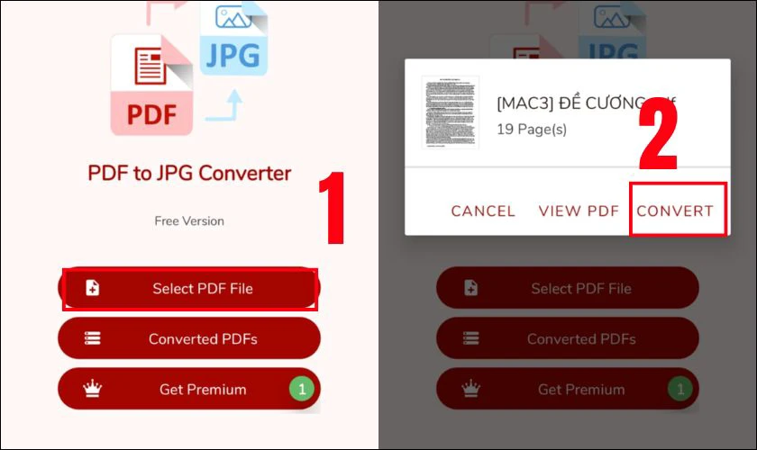 C&aacute;ch chuyển PDF th&agrave;nh file JPG tr&ecirc;n điện thoại