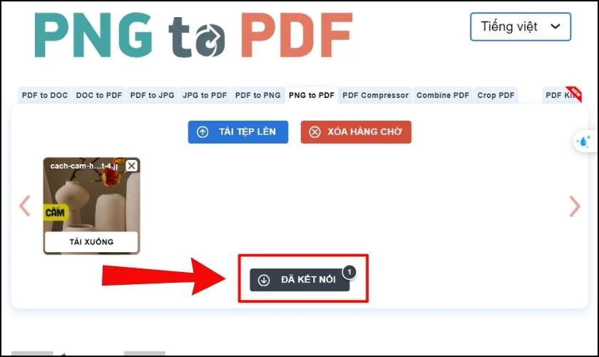 Cách chuyển file ảnh PNG sang PDF với PNG to PDF hiệu quả