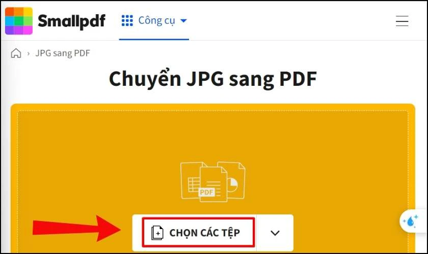 Cách chuyển PNG sang PDF miễn phí