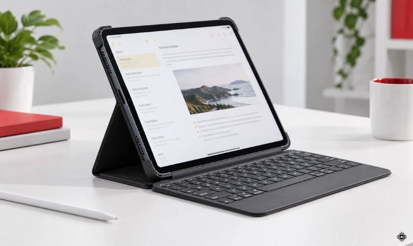 Bàn phím tích hợp ốp bảo vệ iPad