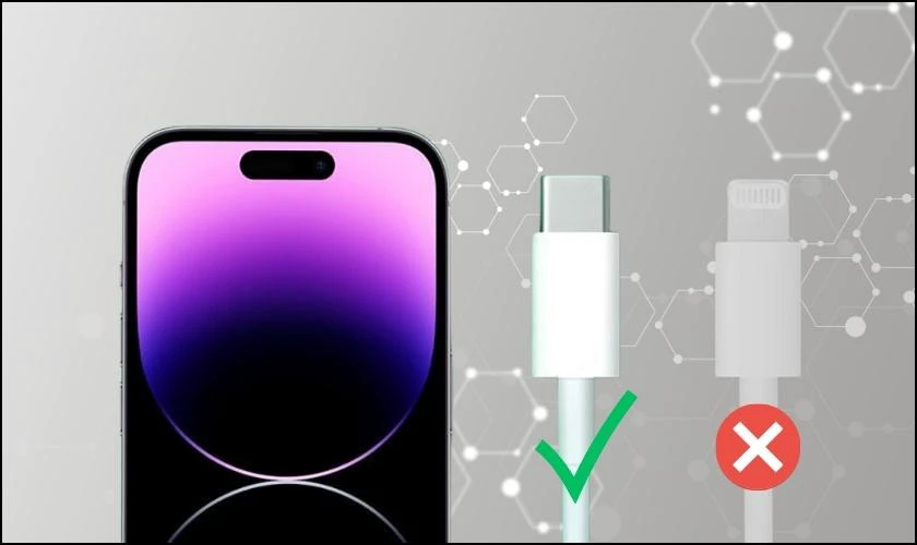 iPhone 15 trang bị cổng kết nối ho&agrave;n to&agrave;n mới l&agrave; Type C
