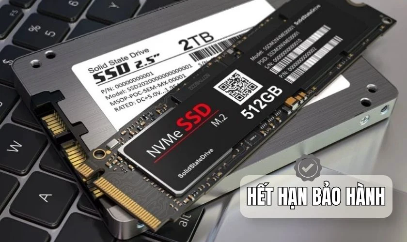 SSD cũ đã hết bảo hành