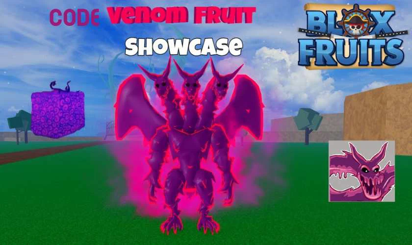 Code Blox Fruit Trái ác quỷ Venom